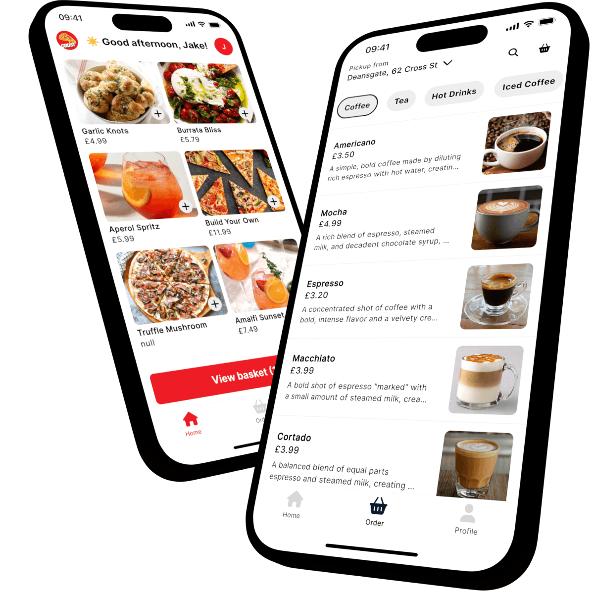 Sizzle branded app home screen on a phone